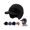 Black, variant on Blocking Knitted Hats with Ear Flaps and Brim, Soft Breathable Fabric, Moisture Wicking Comfort,,Blocking Knitted Hats with Brim & Ear Flaps for Cold Weather