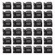 thumbnail image 1 of 100 Pcs Self-adhesive Cable Wire Clips Practical Wire Buckle Management Clamps, 1 of 6