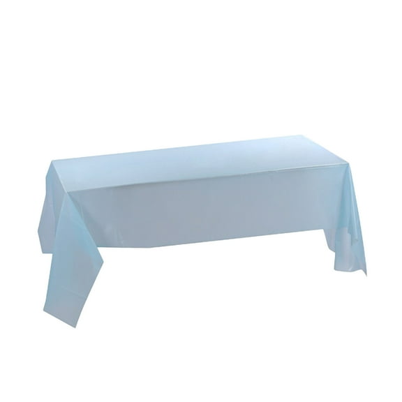 (6 Packs) Rectangular Table Cloth 54" x 108" Blue, Table Cover by XSAOP
