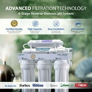 APEC Top Tier Alkaline Mineral Ph+ Ultra Safe Reverse Osmosis Drinking Water Filter System (ESSENCE ROES-PH75)