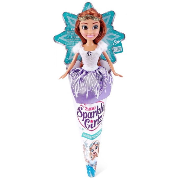 Sparkle Girlz Winter Princess Purple Doll