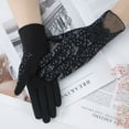 thumbnail image 6 of QIUYI Elegant Women Cotton Full Finger Anti-UV Touch Screen Gloves Summer Ice Silk Sunscreen Driving Gloves Thin Lace Flower Glove, 6 of 6