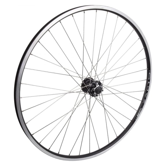 Wheel Master 700c Front Wheel - Quick-Release, 36H, Black (MSW)/Black/Steel