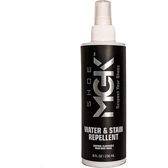 Shoe MGK Water and Stain Repellent - Protect your Sneakers, Tennis Shoes, Athletic Shoes, Suede Shoes, and More - Repels All Water, Dirt, and Stains.