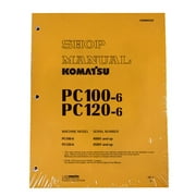 Komatsu PC100-6, PC120-6 Excavator Workshop Repair  Service Manual - Part Number # SEBM003307