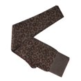 thumbnail image 6 of OOOUM Women's Leopard Print Yoga Pants High Waisted Tight Fit Leggings Stretchy Seamless Workout Pants,L, 6 of 6