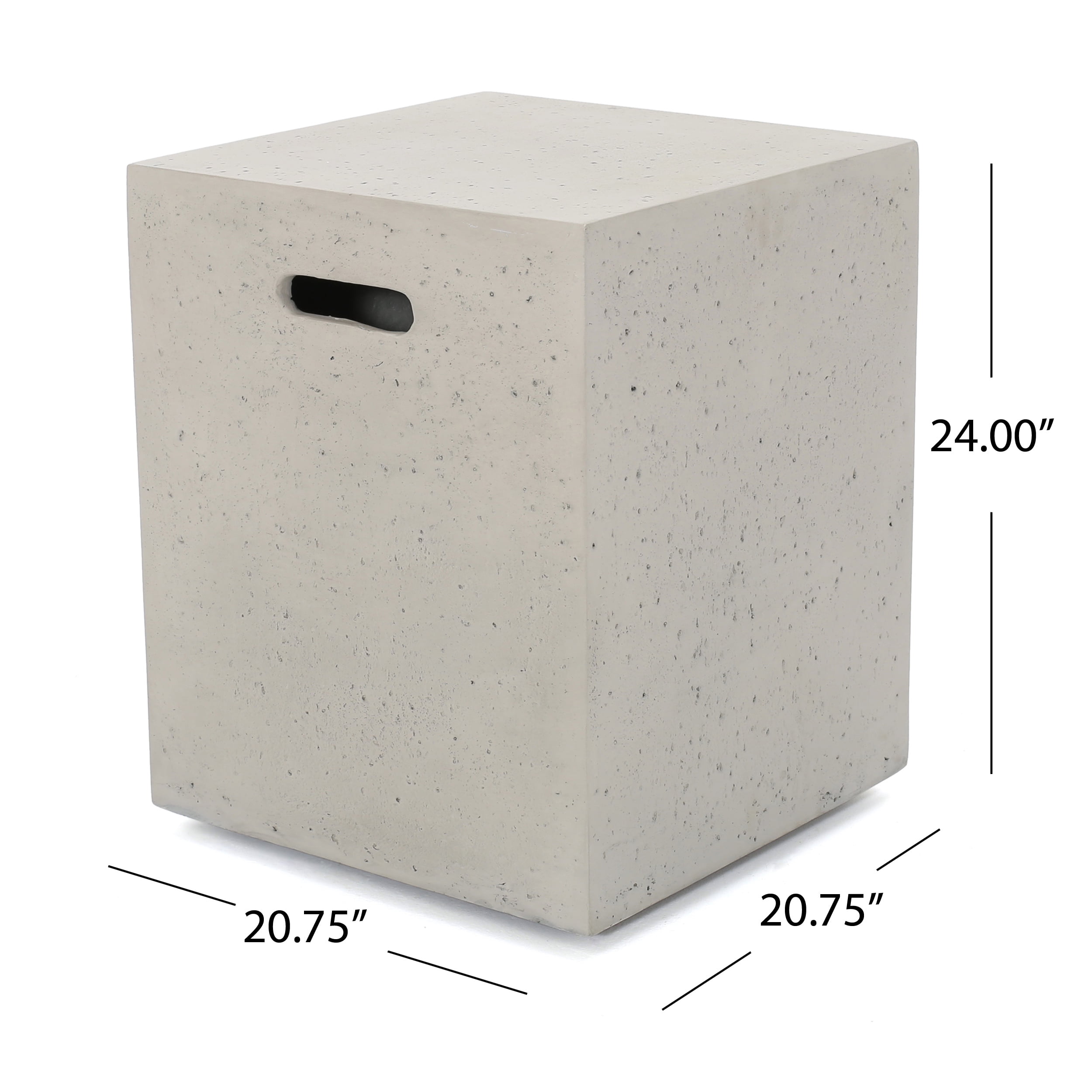 Noble House 40" Square 50000 BTU Fire Pit Table