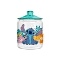 thumbnail image 1 of Tarro de cristal para galletas y caramelos Silver Buffalo Disney Lilo & Stitch, 1 of 2