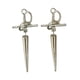 thumbnail image 3 of Pendientes góticos jinwen plata vintage punk, 3 of 8