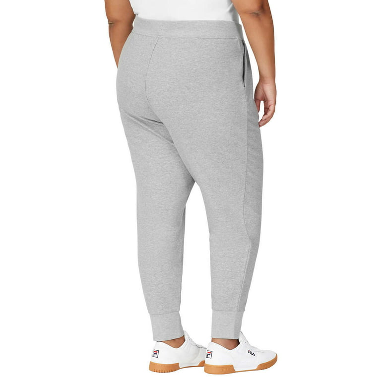 FILA Female Gray Jogger Pants for Women, XL Size 
