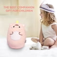 thumbnail image 2 of Almohada de viaje stocaggio Kids 2 en 1 con cuello deformable, unicornio rosa, 2 of 6