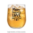 thumbnail image 4 of Vaso Crisa de Vidrio Modelo Stemless Mom Love Transparente, 4 of 4
