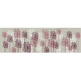 thumbnail image 2 of Fab Funky 14x7 Black Ornate Wood Framed with Double Matting Museum Art Print Titled - Bubble Trees, Wine, 2 of 4