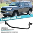 thumbnail image 2 of Unique Bargains Coolant Water Bypass Pipe Replaces Fit for Toyota Tacoma 2005-2012 4Runner 2010-2012 16268-75091, 2 of 7