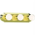 thumbnail image 4 of Volume Lighting 1123-3 18" Width 3 Light Bathroom Vanity Strip - Chrome, 4 of 4