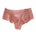 thumbnail image 2 of Gibobby Lencería de encaje Bragas de encaje para mujer, bragas de cintura alta de talla grande, ropa interior Sexy para mujer, lencería con realce de glúteos(Rosa CH), 2 of 5