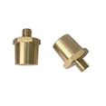 thumbnail image 1 of BeesClover 1 Pair Car Battery Terminal Clamps Clips Negative Positive Round Column Battery Repair Modification Accessories, 1 of 8