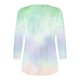 thumbnail image 3 of Blusas para las Mujeres Casual 3/4 Manga Impresa Camiseta Superior, Blusa Ligera para Diario, Fecha, Compras Y Primavera Otoño Desgaste, 3 of 5