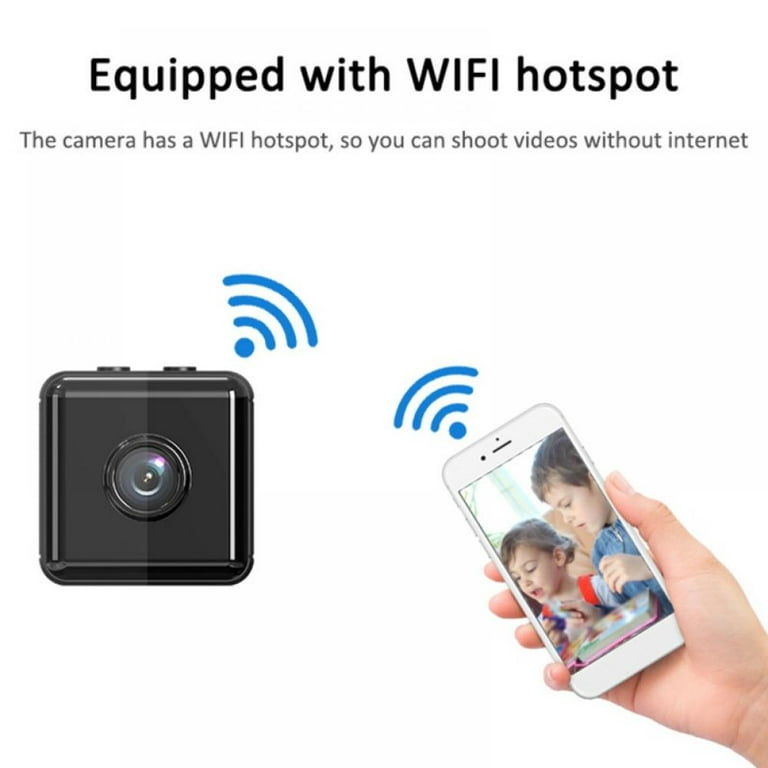 Wireless Mini Camera Nanny Cam Home Security Camera Video Surveillance  Portable Outdoor Sports DV Wifi Camera 1080P HD 