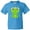 Pacific Blue, variant on Inktastic Cute Frog, Green Frog, Frog Princess, Crown Youth T-Shirt