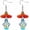 Hat bottle, variant on Cinco de Mayo Earrings Mexican Earrings for Women Fiesta Pepper Mexican Earrings, Style X1873