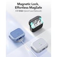 thumbnail image 3 of ESR para AirPods Pro de 2ª generación (HaloLock), compatible con Airpods Pro Case 2ª/1ª generación (2023/2022/2019), compatible con MagSafe, cubierta de protección contra caídas completa con cordón,, 3 of 5