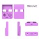 thumbnail image 3 of Soft Skin Case For MIYOO Silicone Cover Purple and Creamy white, 3 of 5