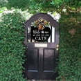 thumbnail image 3 of Cartel De Bienvenida, Cartel Redondo Para Puerta Delantera, Cartel Colgante De Bienvenida Para Decoración De Puerta Delantera De Porche De Granja Yuarrent HA035157-00, 3 of 6