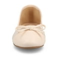thumbnail image 6 of Journee Womens Kaiah Ballet Cap Toe Slip On Round Toe Dress Flats, Widths Available, 6 of 9