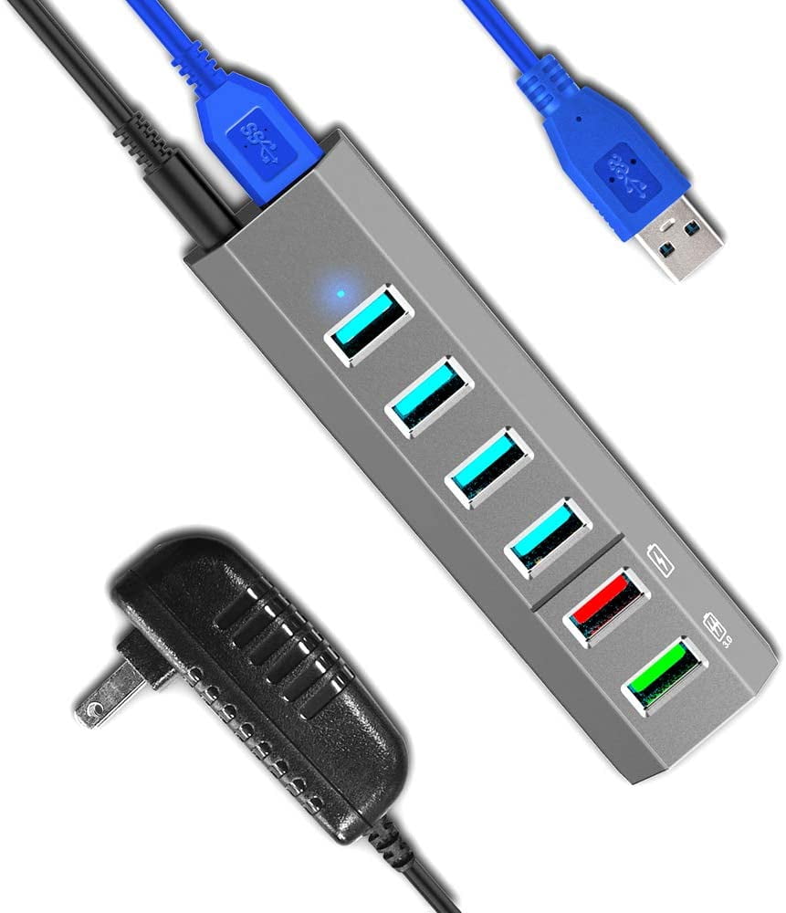 Powered multi port usb hub brainspsado
