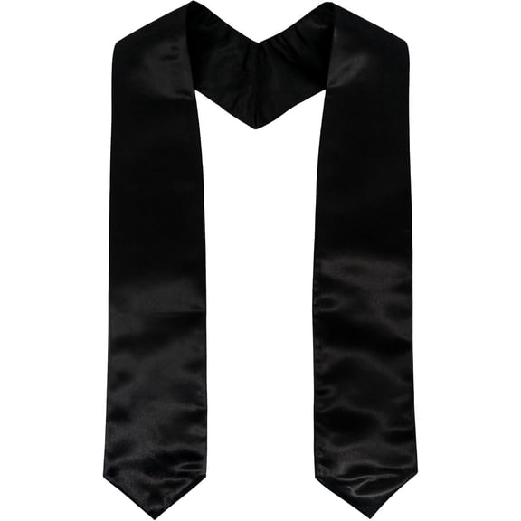 Unisex Adult Plain Graduation Stole 60" Perfect for Graduation Ceremonies and Special Events
