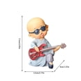 thumbnail image 3 of Boovnll Room Decor, Small Decoration Zen Monk Home Decoration Living Room Tea Table Doll Doll Cure Department Decompression, Home Decor, Bedroom Decor, Living Room Decor, 3 of 7