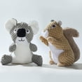 thumbnail image 2 of Baywell Funny Squirrel Koala Shaped Plush Dog Squeaky Toys Small Large Dogs Interactive Bite Resistant Toy Pets Accessories Supplies, 2 of 6