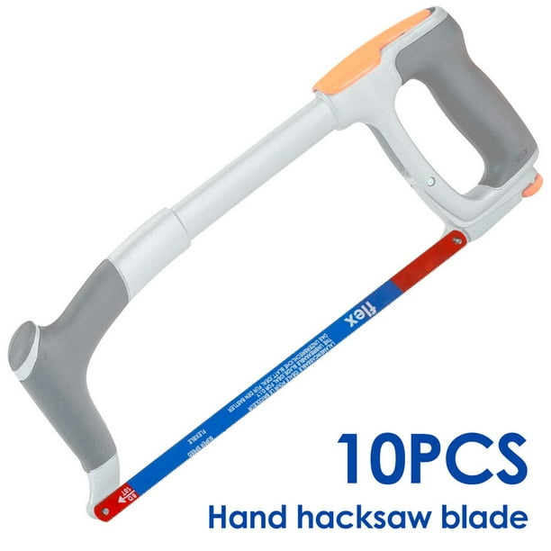 HAOAN 10pcs 11.8 Inch Hacksaw Blades Set M35 Steel Jig Saw Blade