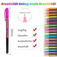 thumbnail image 5 of Aierliusa Glitter Gel Pen Set, Fine Point, 1.0 mm, Assorted Ink Colors, 60 Count, 5 of 9