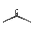 thumbnail image 1 of Colgador de ropa plegable Soledad Perchas de Abrigo Plegables Negro, 1 of 6