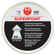 Ruger Airgun Pellets- .22 Caliber 5.5mm Pointed -Lead - 200ct.