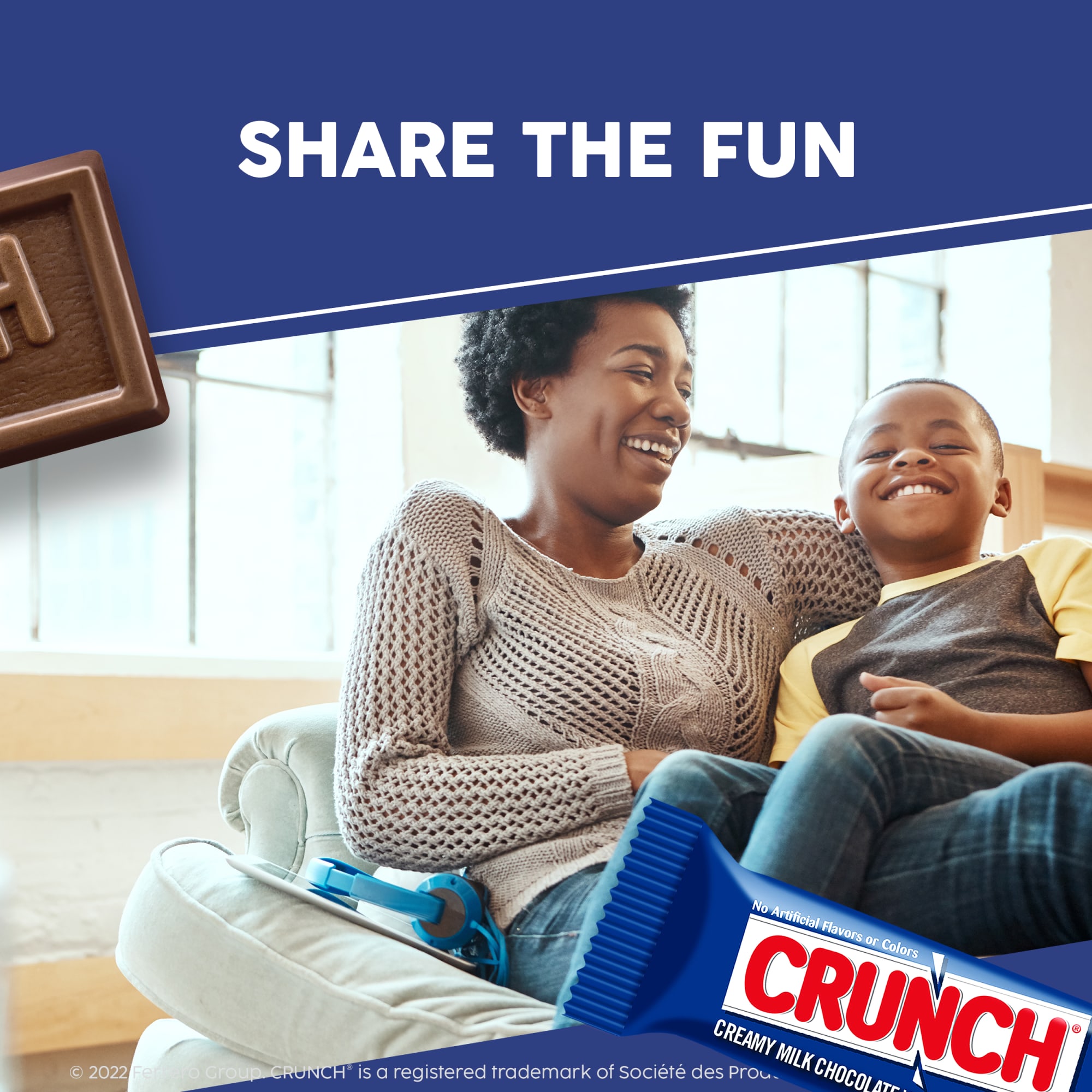 CRUNCH, Milk Chocolate and Crisped Rice, Fun Size Candy Bars, 10 oz - image 5 of 11