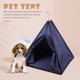 thumbnail image 4 of OULII Casa Para Y Perro Impermeable En Tela Oxford Con Desmontable Azul, 4 of 6