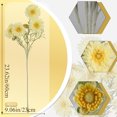 thumbnail image 2 of 4-piece set of artificial wildflowers, faux long-stem silk flowers, artificial flower arrangements for mothers, wedding bridal bouquets, table centerpieces, outdoor summer and spring decorations, 2 of 10