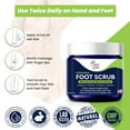 thumbnail image 2 of Foot Cure Exfoliating Foot Scrub with Pumice Stone Powder, Moisturizing Care for Dry Skin and Cracked Heels - 2 Pack, 2 of 9