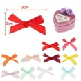 thumbnail image 3 of 300 piezas Mini lazo pequeño lazo de cinta de satén para tarjetas de decoración de boda manualidades DIY sombrero con lazo para el cabello Zulema Adorno de costura de bricolaje, 3 of 8