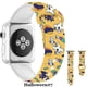 thumbnail image 2 of Correas deportivas de Halloween compatibles con Apple Watch para mujeres y hombres con estampado de calabaza y flores negras., 2 of 4