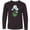 AB-Black, variant on Inktastic Daisy Flower Long Sleeve Youth T-Shirt