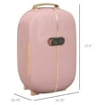 thumbnail image 4 of Homiyad Portable Skincare Fridge with LED Display, 12L Mini Fridge for Beauty, Makeup and Cosmetics, Small Refrigerator Cooler for Bedroom, Home Office, Desktop, Pink, 4 of 9