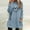 Blue, variant on EchfiProm Loose Tops for Women with Pocket Black Pullover Graphic Fleece Fall Crew Neck Womens Coat Long Sleeve