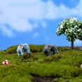 thumbnail image 5 of Figuras de Elefantes en Miniatura KAIYANG para Jardín de Hadas Accesorios Decoración, 5 of 5