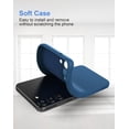 thumbnail image 6 of Case for Samsung Galaxy S23 6.1 Inch, Thin TPU with Camera Protection Soft Interior Slim Phone Case for Galaxy S23 2023 - Blue, 6 of 13