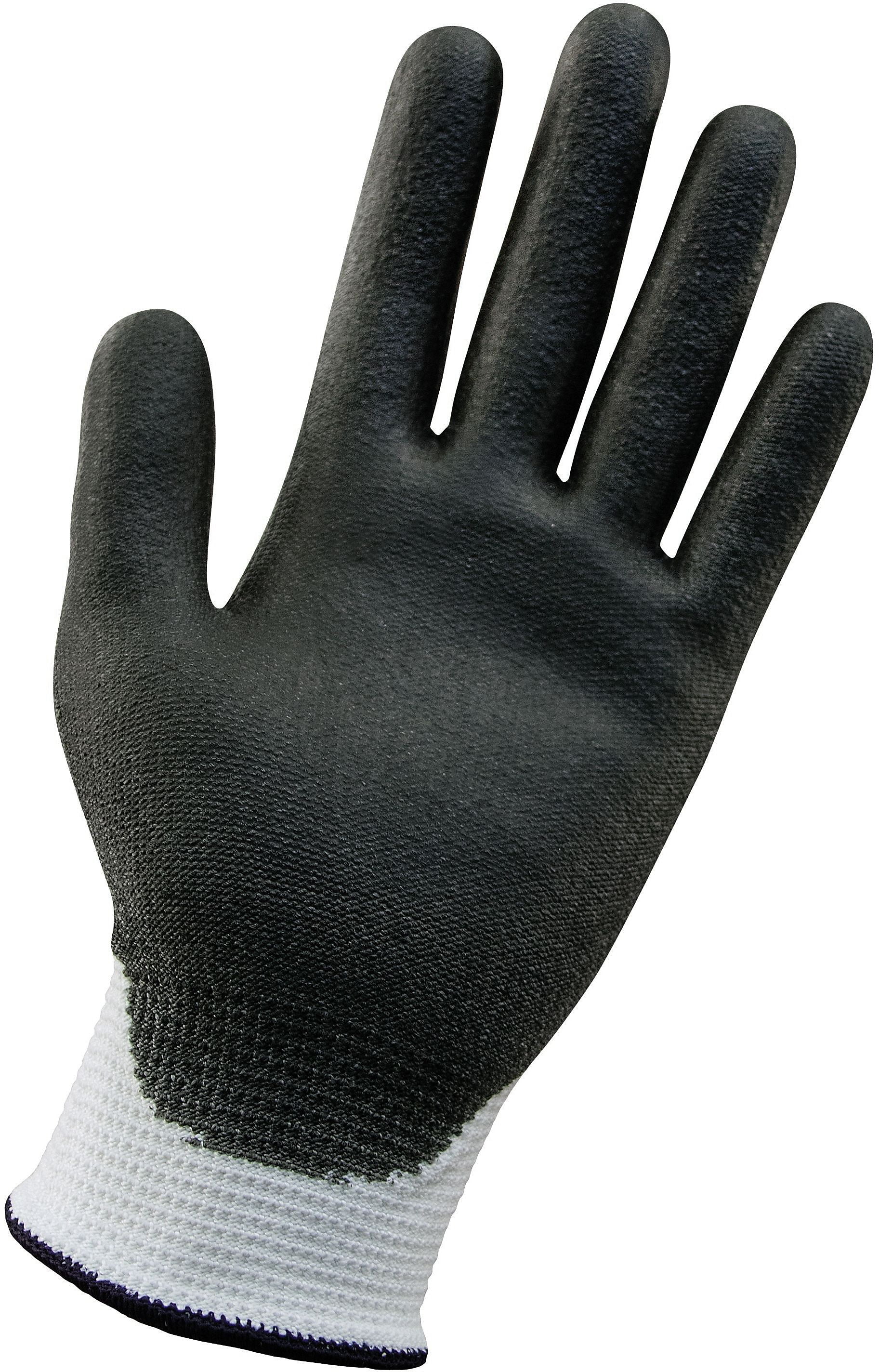 Jackson Safety G60 Level 3 Economy Cut Resistant Gloves Black & White 120 Each 10 5 Bags Kimberly-Clark Professional 60 Pairs/Case 12 Pairs Bag Extra-Large 42547 