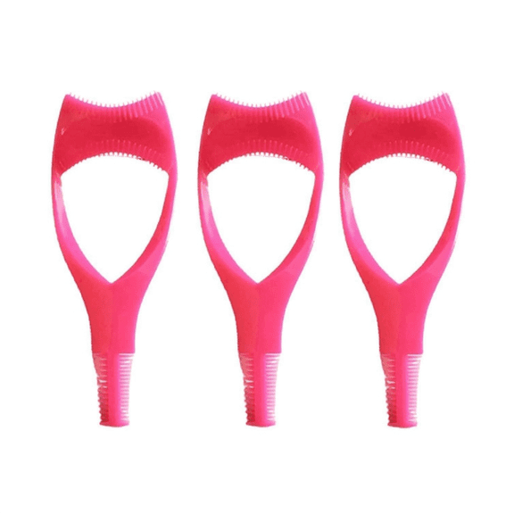 New Arrivals Eyelashes Tools Mascara Shield Applicator ,Rose Red
